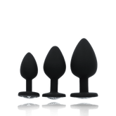 DIRTY WORDS SILICONE ANAL PLUG SET